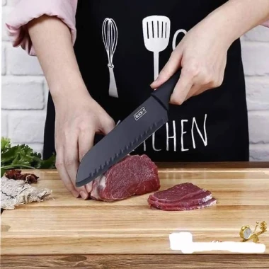 Bộ Dao 5 Món JAPAN ASAKH Thép Không Gỉ Đen Nhám Cao Cấp - Giá Chỉ 19k (Tiết Kiệm 3800) 3 Bộ Dao 5 Món JAPAN ASAKH Thép Không Gỉ Đen Nhám Cao Cấp - Giá Chỉ 19k (Tiết Kiệm 3800) 3
