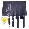 Bộ Dao 5 Món JAPAN ASAKH Thép Không Gỉ Đen Nhám Cao Cấp - Giá Chỉ 19k (Tiết Kiệm 3800) 5