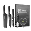 Bộ Dao 5 Món JAPAN ASAKH Thép Không Gỉ Đen Nhám Cao Cấp - Giá Chỉ 19k (Tiết Kiệm 3800) 7