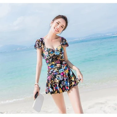 Bộ Đồ Bơi Nữ 1 Mảnh Giá Rẻ - Áo Tắm Liền Thân Có Tay Siêu Đẹp Chỉ 198450đ 5 Bộ Đồ Bơi Nữ 1 Mảnh Giá Rẻ - Áo Tắm Liền Thân Có Tay Siêu Đẹp Chỉ 198450đ 5