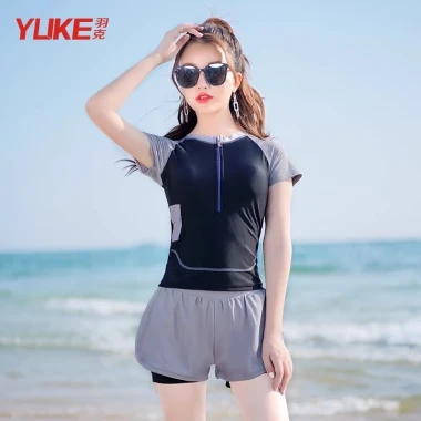 Bộ đồ bơi nữ 2 mảnh YUKE-8038 - Kín đáo, co giãn 4 chiều, khô nhanh giá chỉ 329k 2