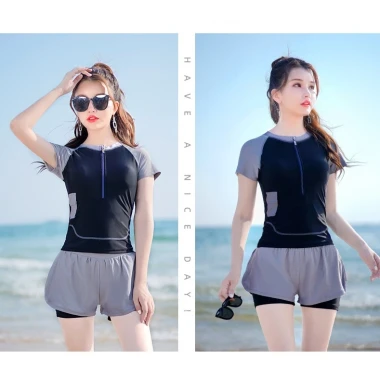 Bộ đồ bơi nữ 2 mảnh YUKE-8038 - Kín đáo, co giãn 4 chiều, khô nhanh giá chỉ 329k 8