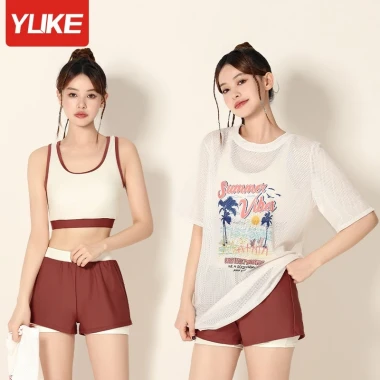 Bộ đồ bơi nữ 2 mảnh YUKE-8038 - Kín đáo, co giãn 4 chiều, khô nhanh giá chỉ 329k 13