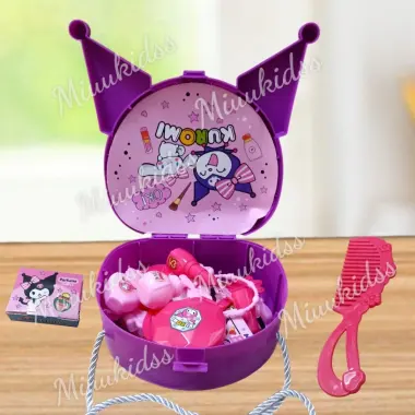 Bộ Đồ Chơi Trang Điểm Kuromi Cho Bé Gái - Giúp Bé Yếu Thích Làm Đẹp Giá Chỉ 69k 5