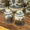 Bộ Đồ Thờ Cúng Cao Cấp Bát Tràng - Choé Thờ Cúng Men Rạn Rồng Hoa Sen Giá Rẻ 157500đ 3