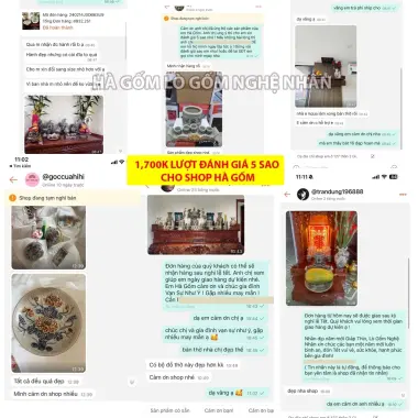 Bộ Đồ Thờ Cúng Cao Cấp Bát Tràng - Choé Thờ Cúng Men Rạn Rồng Hoa Sen Giá Rẻ 157500đ 5