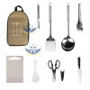Bộ Dụng Cụ Nấu Ăn Camping 8 Món Túi Đựng - Giảm 91k, Giá Chỉ 316k 10