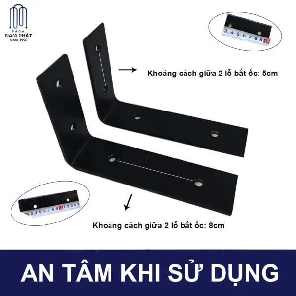 Cách lựa chọn và lắp đặt bộ giá đỡ kệ chữ L Eke cho tường nội thất DIY