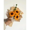 Bó hoa hướng dương kẽm nhung Handmade làm sẵn – Giá ưu đãi 59.000 VNĐ, quà tặng độc đáo 4