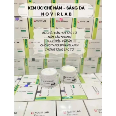 Bộ Kem Ngày & Đêm Key Cream C & Key Cream K – Phân Huỷ Nám | Dưỡng Trắng | Phục Hồi Da – Novir Lab Hàn Quốc