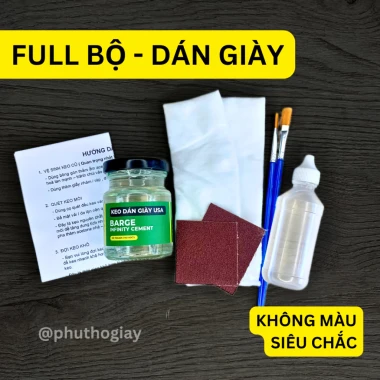 Bộ Keo Dán Giày 6in1 Barge Siêu Bền Trong Suốt Giá Chỉ 68k - Keo Dán Giày An Toàn 15