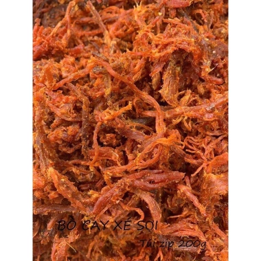 Bò khô 500gr Loại 1 - Giảm còn 75k | KingFood Thế Giới Đồ Ăn Vặt - Thơm, protein cao