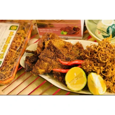 Bò Khô Huy Vũ 500g hủ to – Loại đặc biệt chuẩn Ocop 4* giá ưu đãi 205.000