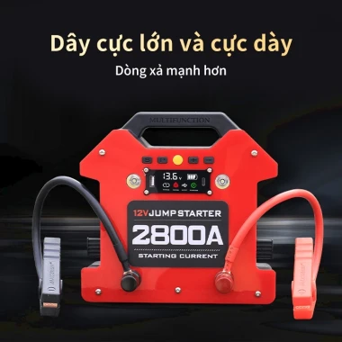 Bộ Kích Điện Xe Ô Tô 80.000mAh 12V 24V - Kích Nổ Bình Ắc Quy Khẩn Cấp Giá Rẻ 5 Bộ Kích Điện Xe Ô Tô 80.000mAh 12V 24V - Kích Nổ Bình Ắc Quy Khẩn Cấp Giá Rẻ 5