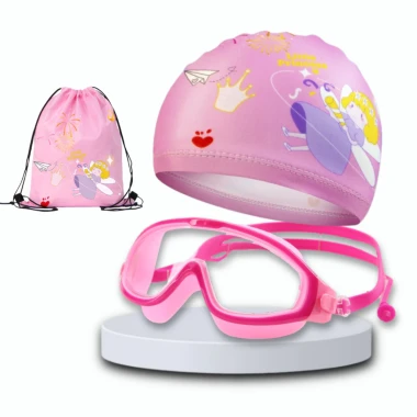 Bộ Kính Bơi Cho Bé 2-12 Tuổi - Mũ Bơi, Túi Đựng - Giảm 15% Chỉ 59K 15