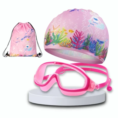 Bộ Kính Bơi Cho Bé 2-12 Tuổi - Mũ Bơi, Túi Đựng - Giảm 15% Chỉ 59K 16