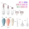 Bộ Lọ Chiết Mỹ Phẩm Du Lịch Chống Rò Rỉ Kèm Túi - Giảm 20% - 42900đ 16