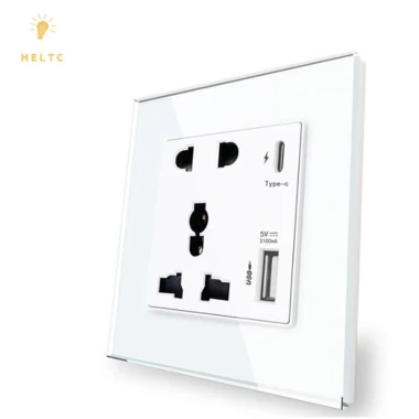 Bộ nguồn ổ cắm USB 2.100mA bảng điều khiển 13A C-type Vương quốc Anh 4 Bộ nguồn ổ cắm USB 2.100mA bảng điều khiển 13A C-type Vương quốc Anh 4