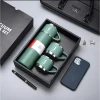 Bộ Quà Tặng Bình Giữ Nhiệt 500ml + 2 Ly Sang Trọng Giảm 20% Chỉ 77900đ 2
