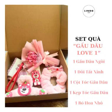 Bộ Quà Tặng Cute LINDO Giảm Giá 17% - Quà 8/3, 20/10, Sinh Nhật, Valentine Chỉ 59k 15
