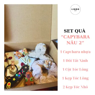 Bộ Quà Tặng Cute LINDO Giảm Giá 17% - Quà 8/3, 20/10, Sinh Nhật, Valentine Chỉ 59k 18