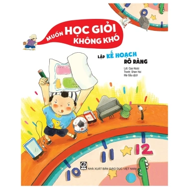 Bộ sách - Muốn học giỏi không khó (cho tuổi tiểu học) - Truyện tranh kĩ năng sống (Cả bộ 6 cuốn)