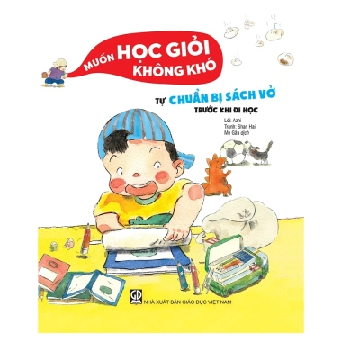 Bộ sách - Muốn học giỏi không khó (cho tuổi tiểu học) - Truyện tranh kĩ năng sống (Cả bộ 6 cuốn)