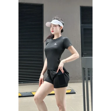 Bộ Tập Gym Nữ Siêu Sale 68400đ - Quần Áo Tập Yoga Aerobic Cộc Tay 2 Lớp 3 Bộ Tập Gym Nữ Siêu Sale 68400đ - Quần Áo Tập Yoga Aerobic Cộc Tay 2 Lớp 3