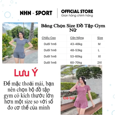 Bộ Tập Gym Nữ Siêu Sale 68400đ - Quần Áo Tập Yoga Aerobic Cộc Tay 2 Lớp 9 Bộ Tập Gym Nữ Siêu Sale 68400đ - Quần Áo Tập Yoga Aerobic Cộc Tay 2 Lớp 9