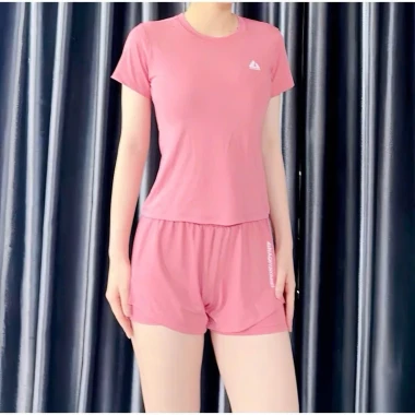 Bộ Tập Gym Nữ Siêu Sale 68400đ - Quần Áo Tập Yoga Aerobic Cộc Tay 2 Lớp 20 Bộ Tập Gym Nữ Siêu Sale 68400đ - Quần Áo Tập Yoga Aerobic Cộc Tay 2 Lớp 20