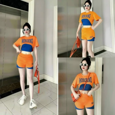 Bộ Thể Thao Nữ Tập Gym Yoga Giá Rẻ - Quần Đùi 2 Lớp, Áo Phối Màu MALIBU Giảm 23% còn 108999đ 12 Bộ Thể Thao Nữ Tập Gym Yoga Giá Rẻ - Quần Đùi 2 Lớp, Áo Phối Màu MALIBU Giảm 23% còn 108999đ 12