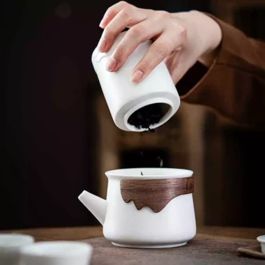 Bộ trà du lịch di động Quà tặng hội nghị công ty Sự kiện khai mạc Quà tặng cho khách hàng Quà lưu niệm cao cấp thực tế sáng tạo 3