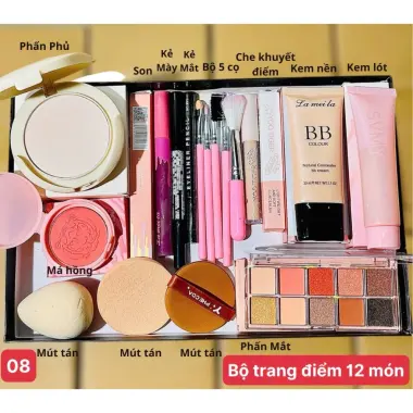 Bộ Trang Điểm 9-27 Món Full Set Cơ Bản Đến Nâng Cao Makeup Đi Tiệc Giảm Giá 79k 3 Bộ Trang Điểm 9-27 Món Full Set Cơ Bản Đến Nâng Cao Makeup Đi Tiệc Giảm Giá 79k 3