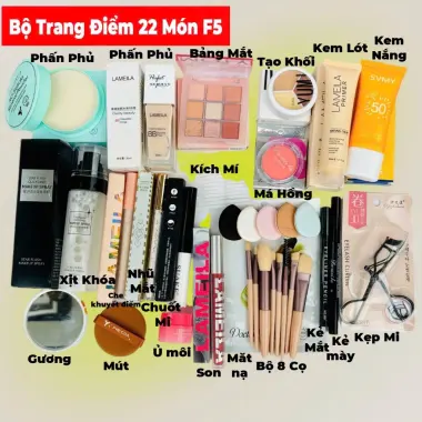Bộ Trang Điểm 9-27 Món Full Set Cơ Bản Đến Nâng Cao Makeup Đi Tiệc Giảm Giá 79k 22 Bộ Trang Điểm 9-27 Món Full Set Cơ Bản Đến Nâng Cao Makeup Đi Tiệc Giảm Giá 79k 22