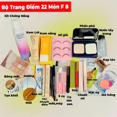Bộ Trang Điểm 9-27 Món Full Set Cơ Bản Đến Nâng Cao Makeup Đi Tiệc Giảm Giá 79k 25 Bộ Trang Điểm 9-27 Món Full Set Cơ Bản Đến Nâng Cao Makeup Đi Tiệc Giảm Giá 79k 25