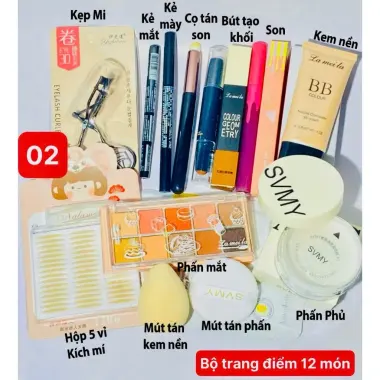 Bộ Trang Điểm 9-27 Món Full Set Cơ Bản Đến Nâng Cao Makeup Đi Tiệc Giảm Giá 79k 38 Bộ Trang Điểm 9-27 Món Full Set Cơ Bản Đến Nâng Cao Makeup Đi Tiệc Giảm Giá 79k 38