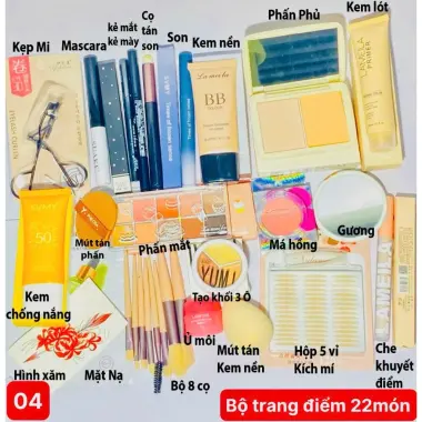 Bộ Trang Điểm 9-27 Món Full Set Cơ Bản Đến Nâng Cao Makeup Đi Tiệc Giảm Giá 79k 41 Bộ Trang Điểm 9-27 Món Full Set Cơ Bản Đến Nâng Cao Makeup Đi Tiệc Giảm Giá 79k 41