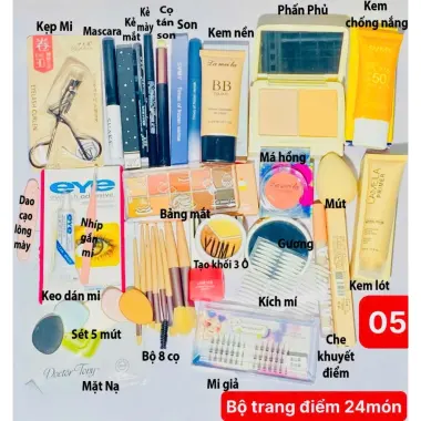 Bộ Trang Điểm 9-27 Món Full Set Cơ Bản Đến Nâng Cao Makeup Đi Tiệc Giảm Giá 79k 42 Bộ Trang Điểm 9-27 Món Full Set Cơ Bản Đến Nâng Cao Makeup Đi Tiệc Giảm Giá 79k 42