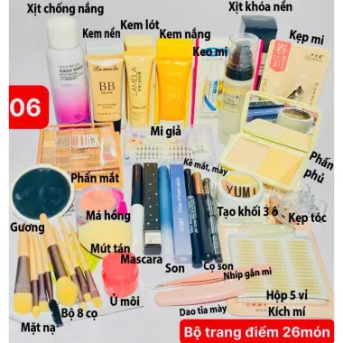 Bộ Trang Điểm 9-27 Món Full Set Cơ Bản Đến Nâng Cao Makeup Đi Tiệc Giảm Giá 79k 43 Bộ Trang Điểm 9-27 Món Full Set Cơ Bản Đến Nâng Cao Makeup Đi Tiệc Giảm Giá 79k 43