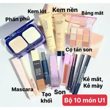 Bộ Trang Điểm 9-27 Món Full Set Cơ Bản Đến Nâng Cao Makeup Đi Tiệc Giảm Giá 79k 47 Bộ Trang Điểm 9-27 Món Full Set Cơ Bản Đến Nâng Cao Makeup Đi Tiệc Giảm Giá 79k 47