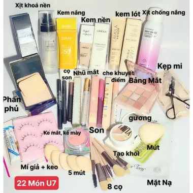 Bộ Trang Điểm 9-27 Món Full Set Cơ Bản Đến Nâng Cao Makeup Đi Tiệc Giảm Giá 79k 53 Bộ Trang Điểm 9-27 Món Full Set Cơ Bản Đến Nâng Cao Makeup Đi Tiệc Giảm Giá 79k 53