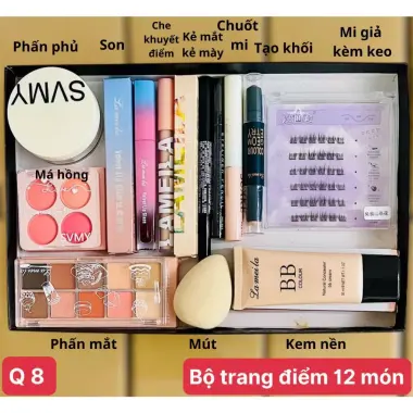 Bộ Trang Điểm 9-27 Món Full Set Cơ Bản Đến Nâng Cao Makeup Đi Tiệc Giảm Giá 79k 63 Bộ Trang Điểm 9-27 Món Full Set Cơ Bản Đến Nâng Cao Makeup Đi Tiệc Giảm Giá 79k 63