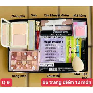 Bộ Trang Điểm 9-27 Món Full Set Cơ Bản Đến Nâng Cao Makeup Đi Tiệc Giảm Giá 79k 64 Bộ Trang Điểm 9-27 Món Full Set Cơ Bản Đến Nâng Cao Makeup Đi Tiệc Giảm Giá 79k 64