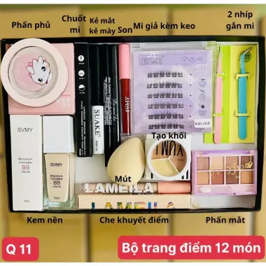 Bộ Trang Điểm 9-27 Món Full Set Cơ Bản Đến Nâng Cao Makeup Đi Tiệc Giảm Giá 79k 66 Bộ Trang Điểm 9-27 Món Full Set Cơ Bản Đến Nâng Cao Makeup Đi Tiệc Giảm Giá 79k 66