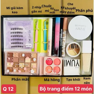 Bộ Trang Điểm 9-27 Món Full Set Cơ Bản Đến Nâng Cao Makeup Đi Tiệc Giảm Giá 79k 67 Bộ Trang Điểm 9-27 Món Full Set Cơ Bản Đến Nâng Cao Makeup Đi Tiệc Giảm Giá 79k 67