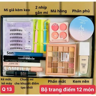 Bộ Trang Điểm 9-27 Món Full Set Cơ Bản Đến Nâng Cao Makeup Đi Tiệc Giảm Giá 79k 68 Bộ Trang Điểm 9-27 Món Full Set Cơ Bản Đến Nâng Cao Makeup Đi Tiệc Giảm Giá 79k 68