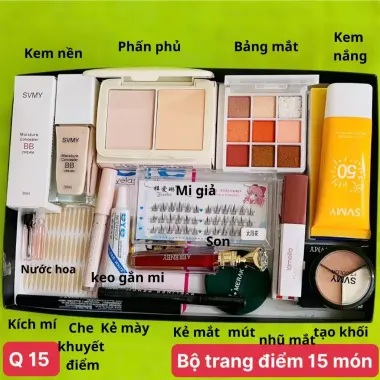 Bộ Trang Điểm 9-27 Món Full Set Cơ Bản Đến Nâng Cao Makeup Đi Tiệc Giảm Giá 79k 70 Bộ Trang Điểm 9-27 Món Full Set Cơ Bản Đến Nâng Cao Makeup Đi Tiệc Giảm Giá 79k 70