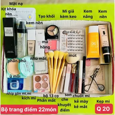 Bộ Trang Điểm 9-27 Món Full Set Cơ Bản Đến Nâng Cao Makeup Đi Tiệc Giảm Giá 79k 75 Bộ Trang Điểm 9-27 Món Full Set Cơ Bản Đến Nâng Cao Makeup Đi Tiệc Giảm Giá 79k 75