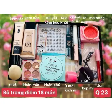 Bộ Trang Điểm 9-27 Món Full Set Cơ Bản Đến Nâng Cao Makeup Đi Tiệc Giảm Giá 79k 78 Bộ Trang Điểm 9-27 Món Full Set Cơ Bản Đến Nâng Cao Makeup Đi Tiệc Giảm Giá 79k 78
