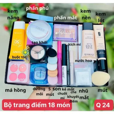 Bộ Trang Điểm 9-27 Món Full Set Cơ Bản Đến Nâng Cao Makeup Đi Tiệc Giảm Giá 79k 79 Bộ Trang Điểm 9-27 Món Full Set Cơ Bản Đến Nâng Cao Makeup Đi Tiệc Giảm Giá 79k 79